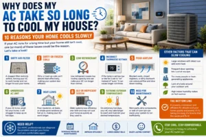 Why Does My AC Take So Long to Cool My House? 10 Reasons