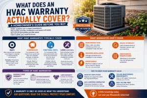 What Does an HVAC Warranty Cover? A Homeowner’s Guide