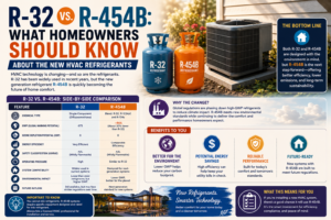 R-32 vs. R-454B: New HVAC Refrigerants Explained